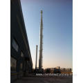 land space saving steel chimney